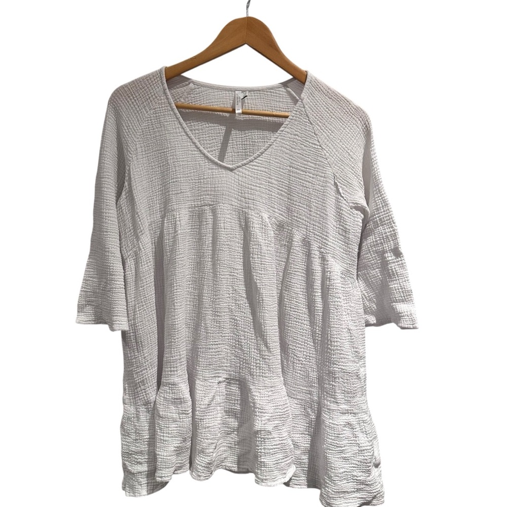 Seafolly Australia‎ White Baby Doll Beach Coverup Size XS